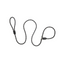 RC Pets Rope Slip Lead - Black