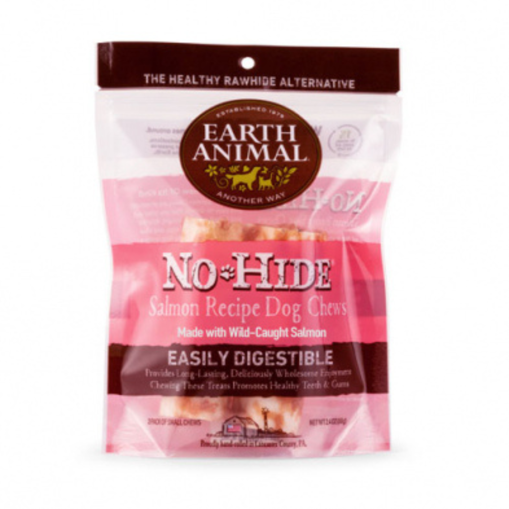 Earth Animal No-Hide Small (2 Pack) Dog Chew - Salmon