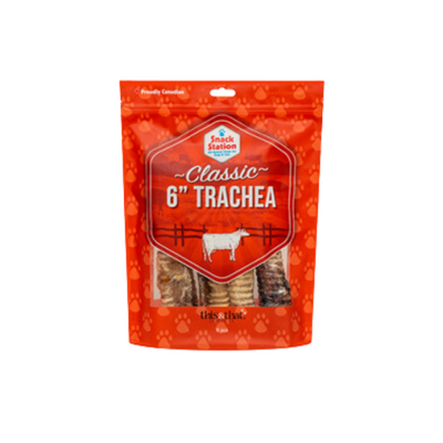 This & That Beef Trachea 6" Dog Treats (6 Pieces)