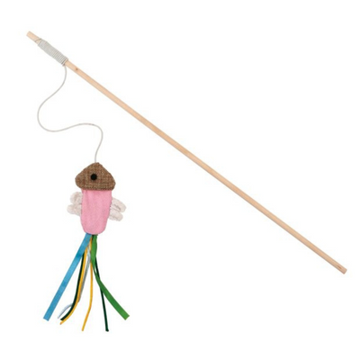 Bud-Z Swing Stick Jelly Fish Cat Toy - Pink