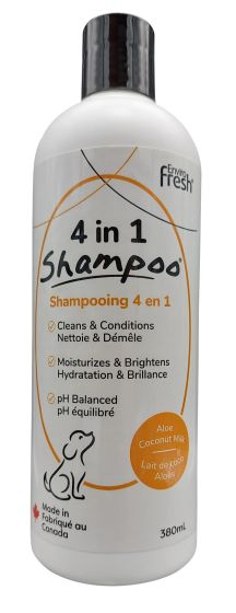 Enviro Fresh 4 In 1 Shampoo Coconut Milk & Aloe for Dogs