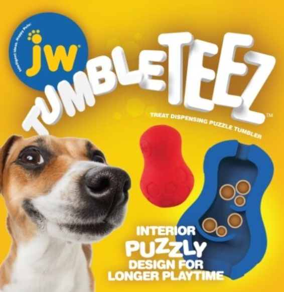 JW Tumble Teez Treat Dispensing Toy