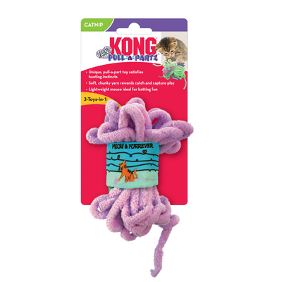 KONG Pull-A-Partz Yarnz Cat Toy