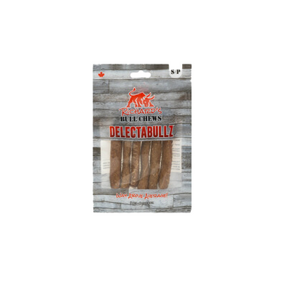 Richard's Magnum Delectabullz Bull Chews Small Dog Treats (6pc)