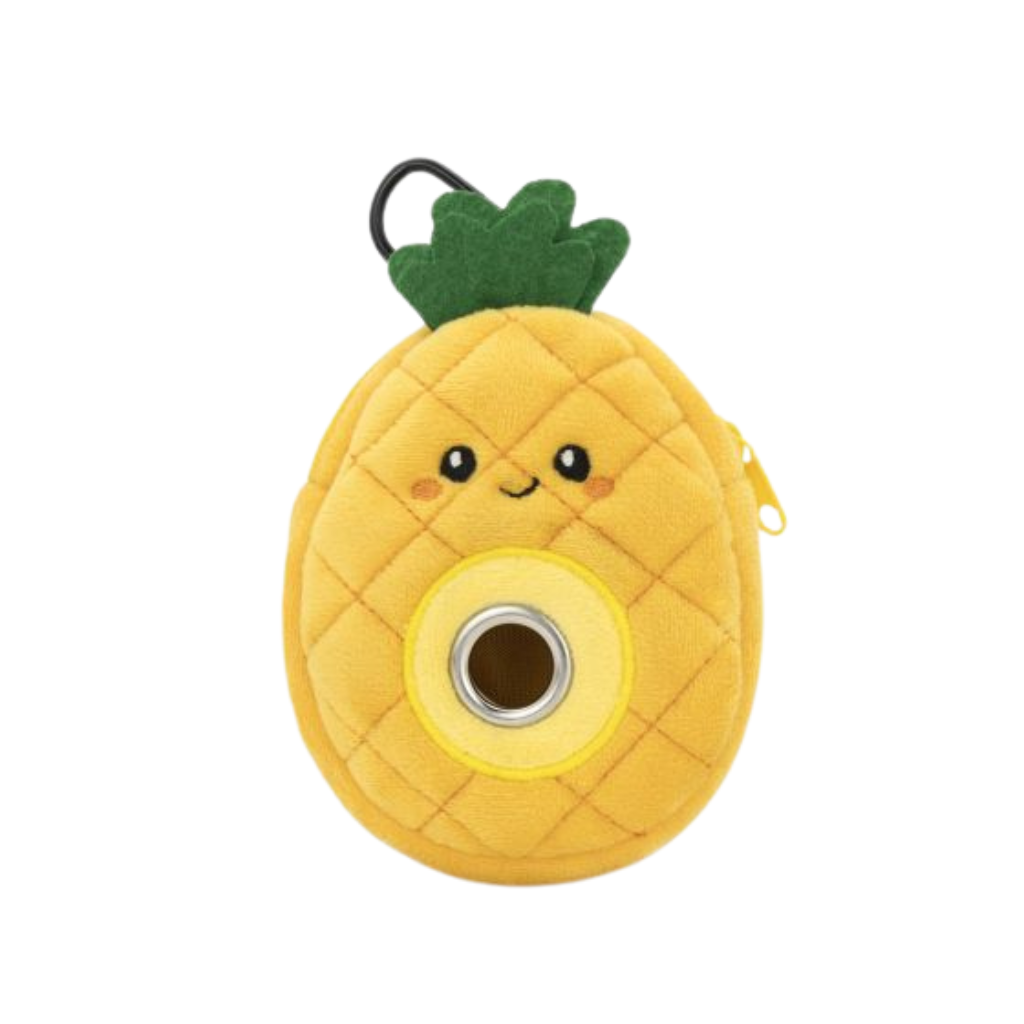 Hugsmart Pooch Pouch Poop Bag Holder - Pineapple