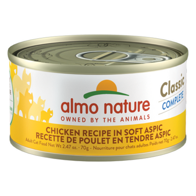 Almo Nature Classic Complete - Chicken in Soft Aspic Cat Can