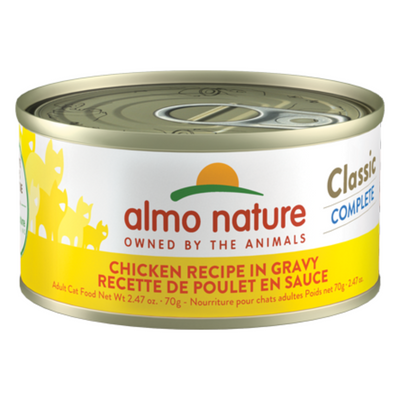 Almo Nature Classic Complete - Chicken Recipe in Gravy Cat Can