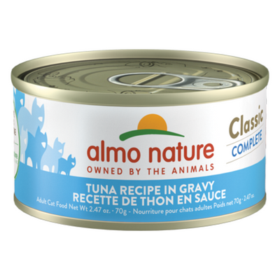 Almo Nature Classic Complete - Tuna Recipe in Gravy Cat Can