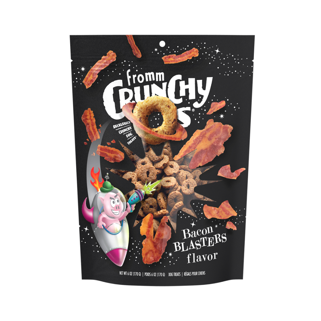 Fromm Crunchy Os Bacon Blasters Flavor Dog Treats