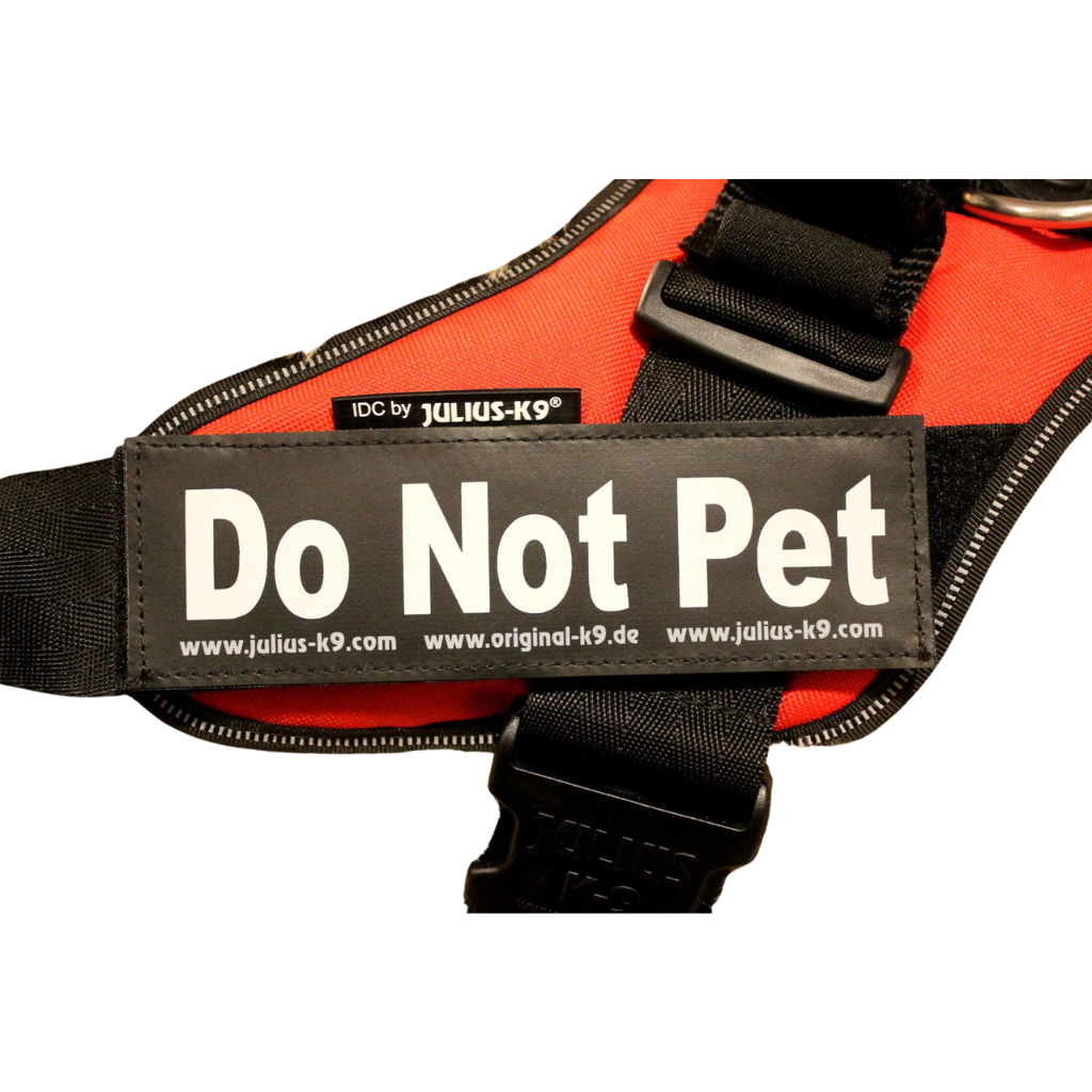 Julius-K9 Patches - Do Not Pet