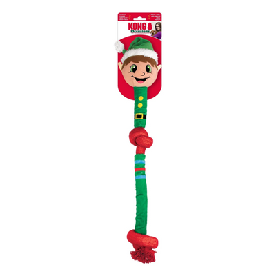 KONG Holiday Rope Elf Large Dog Toy