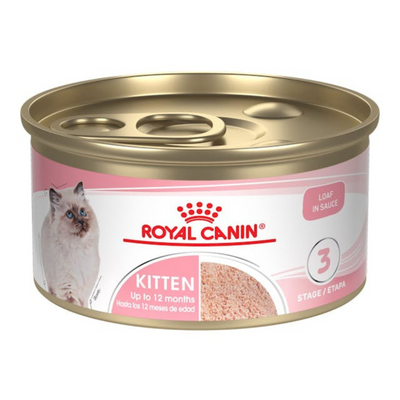 Royal Canin Kitten Loaf in Sauce Cat Can