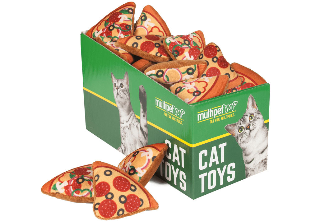 Multipet Pizza  Cat Toy