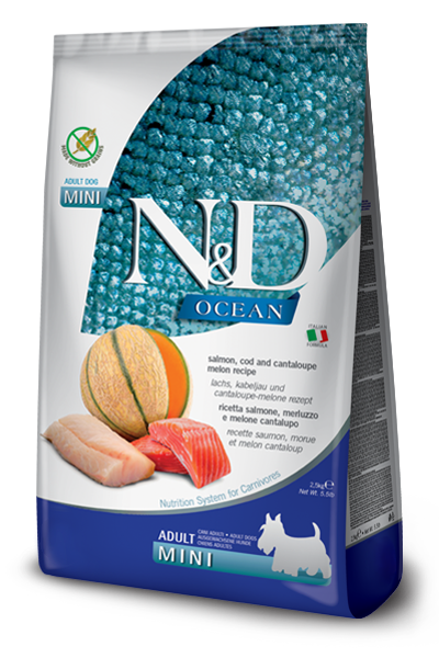 N&D Ocean Salmon, Cod & Cantalope Mini For Dogs