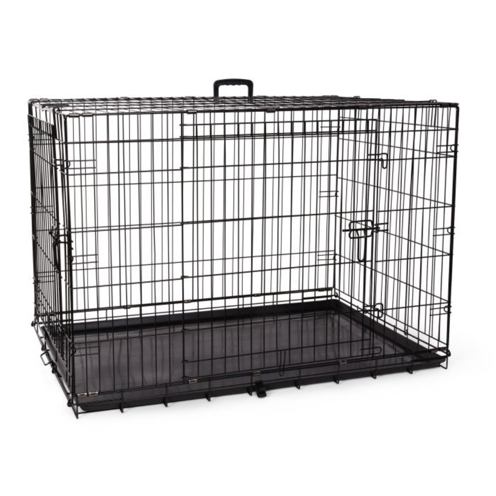 Bud'Z Deluxe Dog Crate with Foldable Double Doors