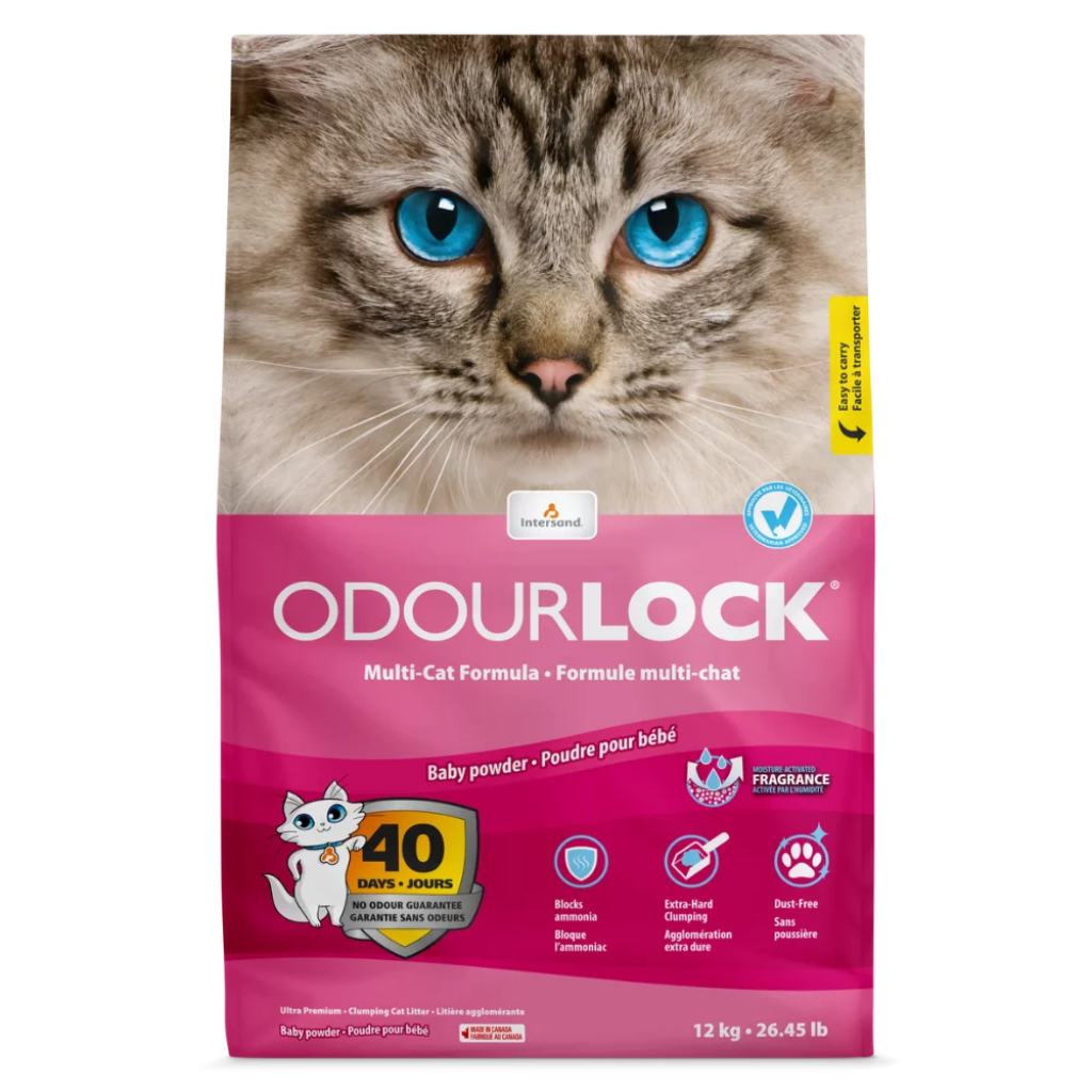 OdourLock Baby Powder Scent Cat Litter