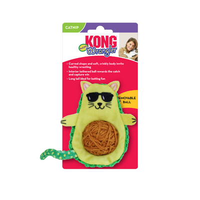 KONG Wrangler AvoCATo Cat Toy