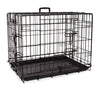 Bud&#39;Z Deluxe Wire Crate Foldable with Double Doors 24&quot;