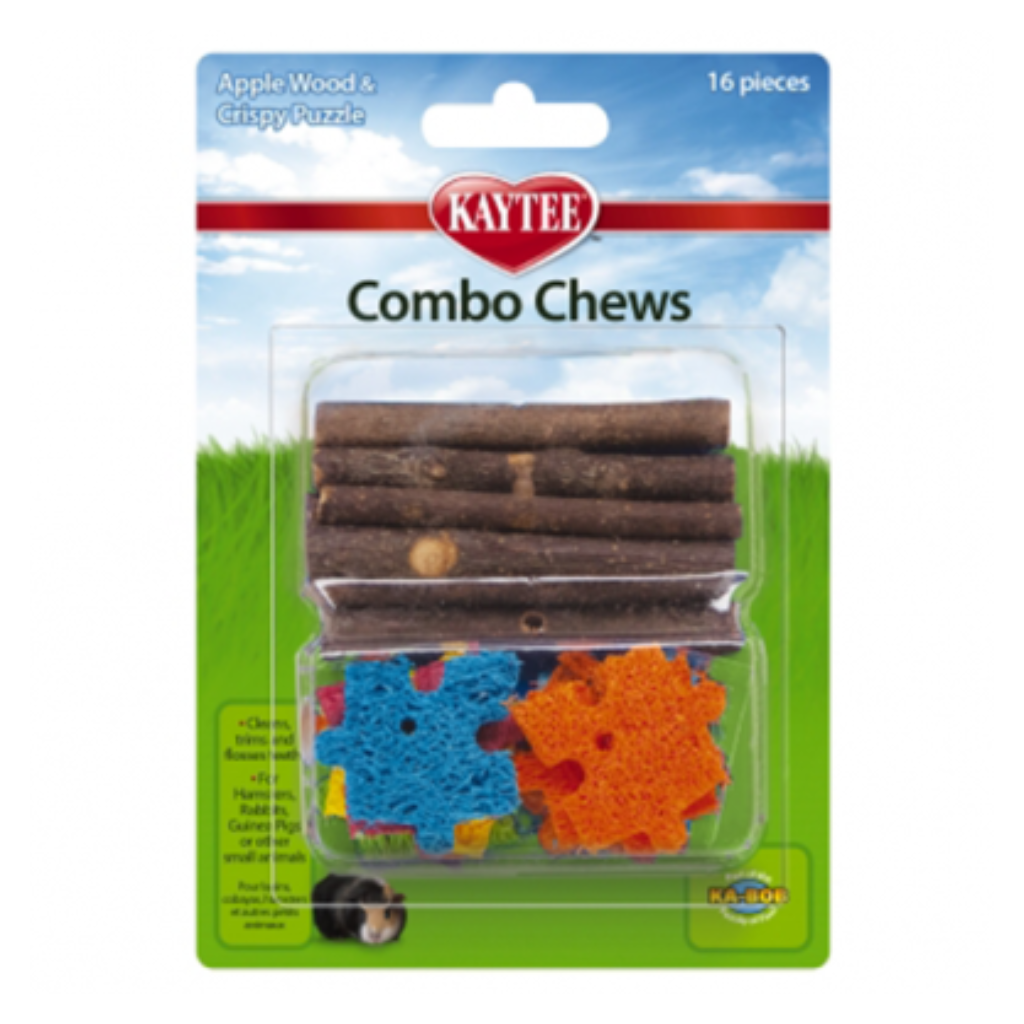 Kaytee Combo Chews Applewood & Crispy Puzzle