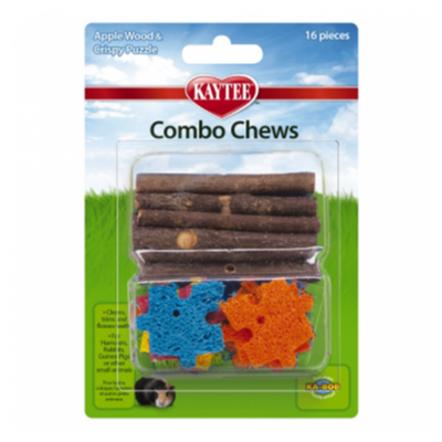 Kaytee Combo Chews Applewood & Crispy Puzzle