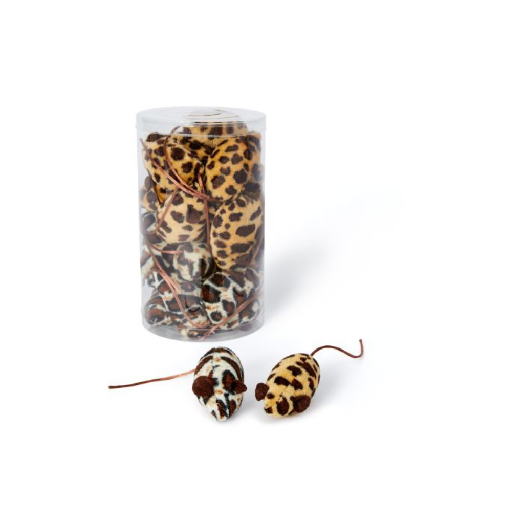 Bud'Z Mouse Leopard Cat Toy