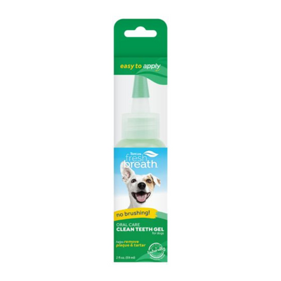 Tropiclean Fresh Breath Clean Teeth Oral Care Gel for Dogs