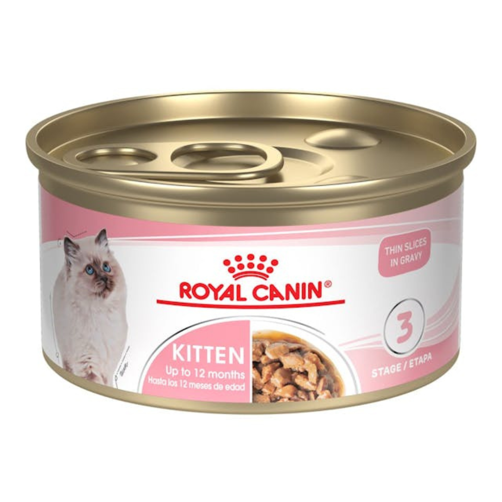 Royal Canin Kitten Thin Slices in Gravy Cat Can