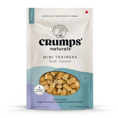 Crumps Semi Moist Duck Mini Trainers Dog Treats