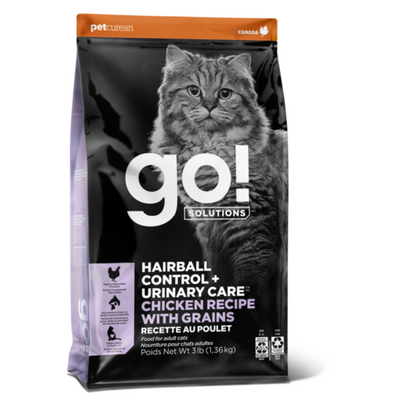 Go! Solutions Hairball and Urinary Care Chicken Cat Food