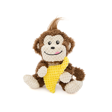Guru Pet Company Loveys Monkey Medium Dog Toy