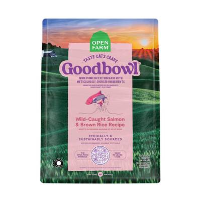 Open Farm GoodBowl Wild-Caught Salmon & Brown Rice Recipe Cat Food