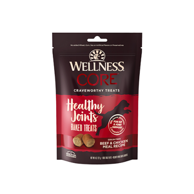 Wellness CORE Healthy Joints Grain Free Beef Crunchy Dog Treats