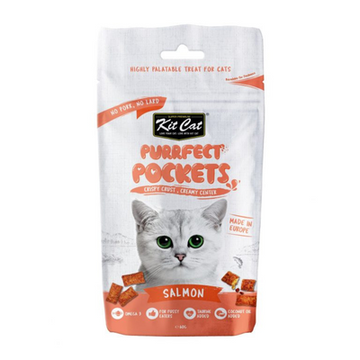 Kit Cat Purrfect Pockets Salmon Cat Treats