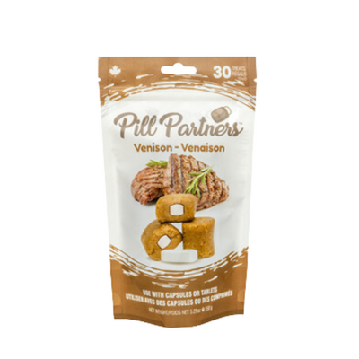 Pill Partners Venison Recipe Dog Treat