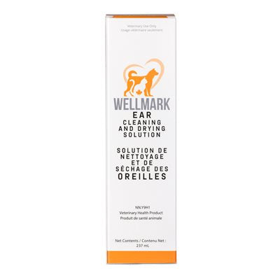 Wellmark Ear Cleaning & Drying Solution for Dogs and Cats