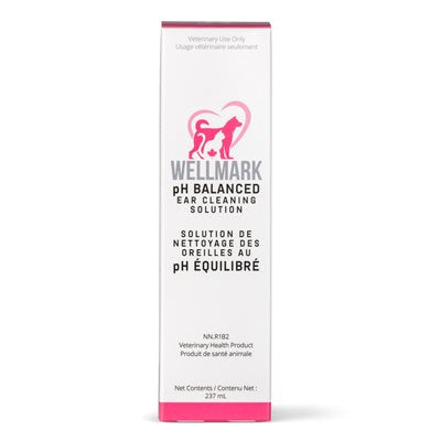 Wellmark pH Balanced Ear Cleaning Solution for Dogs and Cats