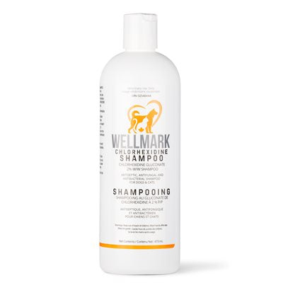 Wellmark Chlorhexidine Shampoo for Dogs and Cats