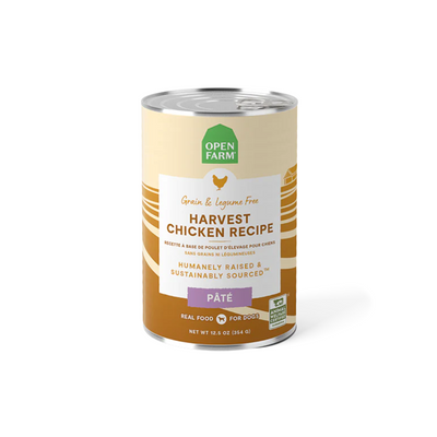 Open Farm Pâté Harvest Chicken Dog Can