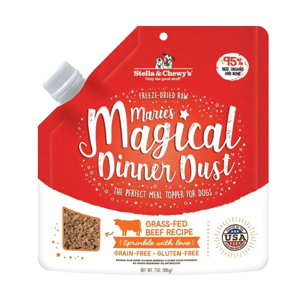 Stella & Chewy's Marie’s Magical Dinner Dust Grass-Fed Beef for Dogs