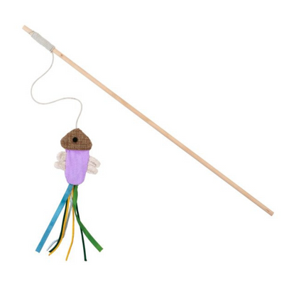 Bud-Z Swing Stick Jelly Fish Cat Toy - Purple