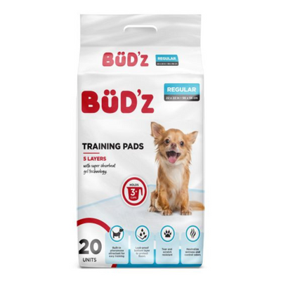 Bud'Z Disposable Puppy Pads 22"x22"