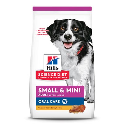 Hill's Science Diet Oral Care Dog Small & Mini Chicken Dog Food