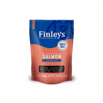 Finley's Salmon Soft Chew Training Bites Dog Treats