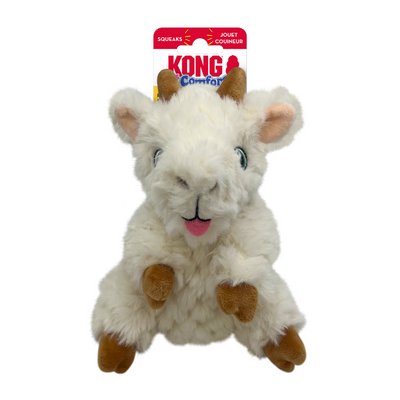 KONG Comfort Tykes Goat Small Dog Toy