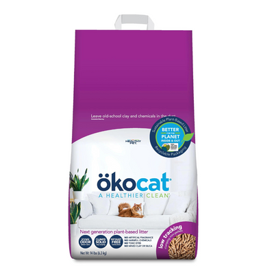 ökocat Low Tracking, Less Mess Mini-Pellets Clumping Wood Cat Litter