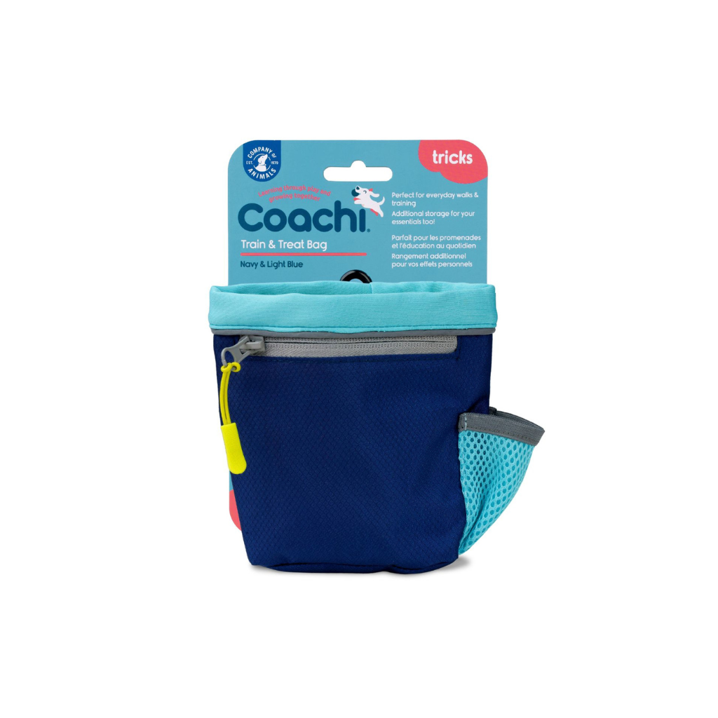 Coachi Train & Treat Bag Navy & Light Blue