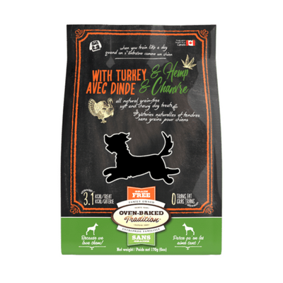 Oven-Baked Tradition All Natural Grain Free Soft and Chewy Turkey Dog Treats