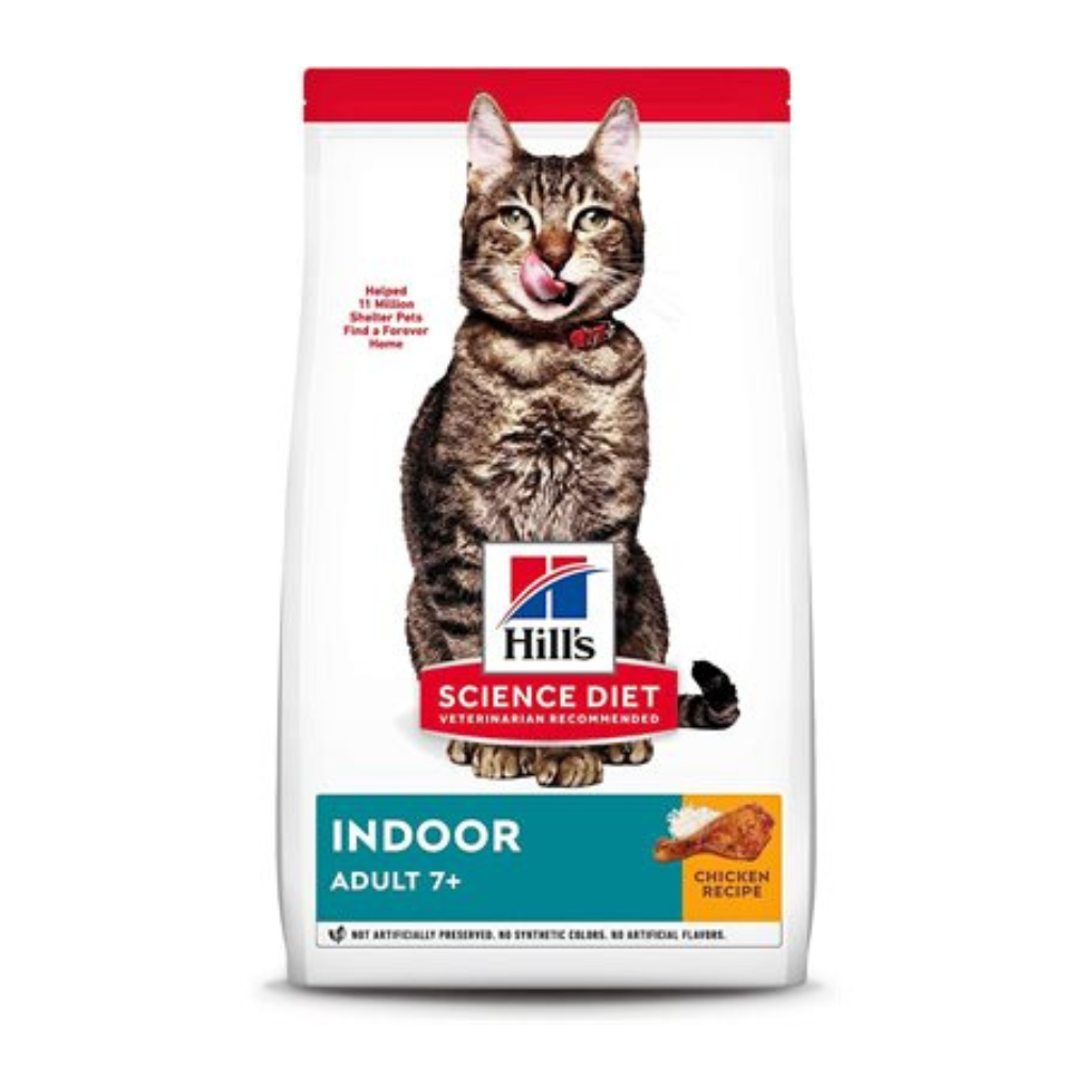 Hill's Science Diet Senior 7+ Indoor Chicken Cat Food