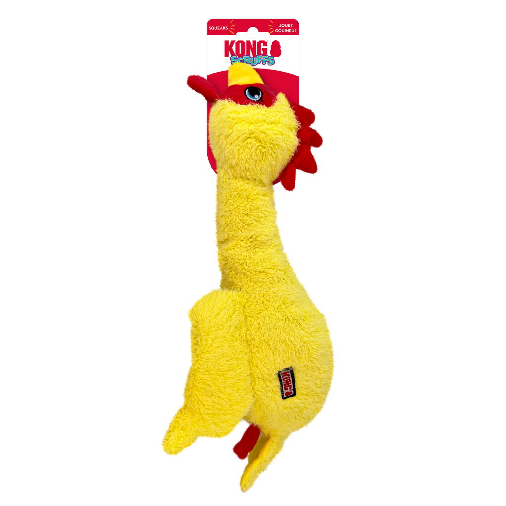 KONG Scruffs Chicken Medium/Large Dog Toy