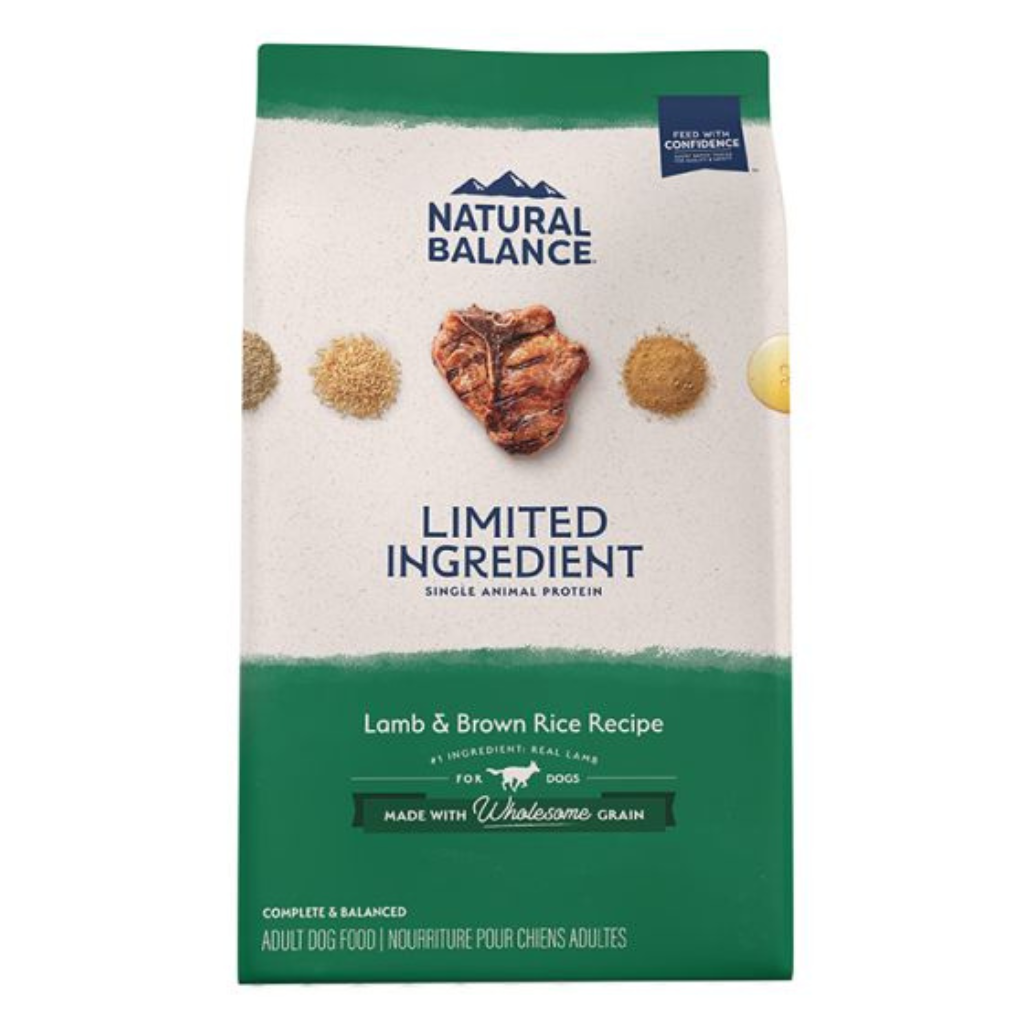 Natural Balance Limited Ingredient Lamb And Brown Rice Adult Dog Food